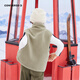 Converse Converse Children's Clothing Kinderkontrast Farbe plus Fleece-Weste Herbst und Winter Neue Jungen warme Weste Jacke Chrom Grün 140 /68 [Vorgeschlagene Höhe 128-140 cm]