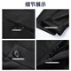 ROMON casual pants men's business casual fashion professional suit pants stretch slim fit versatile pants men's black 33