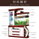 
Entrance cabinet with fish tank living room modern simple partition cabinet room hall cabinet double-sided cabinet wine cabinet shoe cabinet screen partition 3895 assembly frame structure