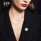 Jay camellia anti-exposure brooch, high-end female corsage, birthday gift for mother, mother-in-law and elders