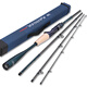 
Fishing House (TSURINOYA) Fishing House Ranger Four-Section Portable Lure Rod High Sensitivity Pole Mandarin Fishing Rod FUJI Accessories 2.03m Ranger Gun Handle Rod C674L