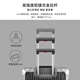 乌尼莫克（Uniamog）德国品牌旅行箱全铝镁合金行李箱拉杆箱小型登机箱出差密码皮箱子 曜岩黑（升级钢轴万向轮 可拆卸) 26英寸 （需托运-航空级铝镁合金)
