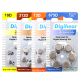 西万博助听器电池D312/D13/D10/D675德国Digihear西门子瑞声达峰力电子 DIGIHEAR D10(一盒60颗) 送干燥套装