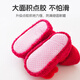 Calcetines para bebés del pequeño médico con tubo medio espesado de terciopelo en otoño e invierno, el año rojo del zodiaco del bebé no deslizan en el año nuevo, aprende a aprender niños pequeños durante un año, zhaocai jinbao (zapatos y calcetines) 1 par 0-6 meses (longitud interna 11 cm)
