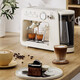 
Snow Trouble [National Subsidy] ST-693 Home Italian Coffee Machine Small Semi-Automatic Concentrated American Integrated with Steam Milk Foam Italian Art Coffee Machine Personalized Coffee