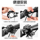 Move iron bicycle bell mountain road bike portable lightweight horn aluminum alloy super loud crisp invisible bell red