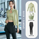 Bo Na Ling Women's Yoga Wear Three-piece Fitness Wear Running Sports Suit Women's Pilates Training Quick-Drying Wear Yoga Wear Black + Green Jacket L Recommended 110-135 Jin Jin equals 0.5 kg