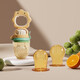 Hug Bear Bite Baby Silicone Fruit Bite Bag Baby Fruit and Vegetable Food Complementary Food Automatic Propeller Thiel Powder
