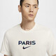 
Nike (NIKE) official Paris Saint-Germain men's football t-shirt pure cotton classic HJ9761 133 sail white s