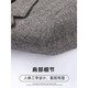 SHANSHAN【磨毛】杉杉西服男绵羊毛春秋简约单排扣外套男羊毛西服 灰色 54(190/104A)