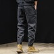 Berühmte schwarze Jeans Männer losen lässigen Harem Hosen Herren-Hosen Jungen große Sommer trendige lange Hose Black 36 [170-185jin [Jin gleich 0,5 kg]]]