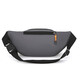Sac à taille pour homme en multifonction Nouveau sac de téléphone mobile sportif Sac de course de fuite de grande capacité Bag de poitrine extérieure BJ680 Gray