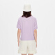 AIGLE RETRACIA AIGAO ACS23WTSH009 FUBRA PIMA Outdoor PIMA COMOLO COLDE COLLE RED REDED Camiseta Camiseta de manga corta Lilas Purple AQ983 L (170/92a)
