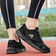 Marke gebrochene Größe von Herrenschuhen Frühling und Sommer Offizielle Website Casual Sports Schuhe Männer und Frauen Luftkissen Laufschuhe Leder Atmungsfreie Reiseschuhe AD6629 (Mesh) Schwarz und Rot 42