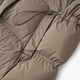 Aijutu Einfache, atmosphärische und modische lange Kapuze -Down -Jacke ewraj4n728a dunkelbraun 87 155/80a/s
