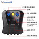 Huangsen Automobilauto aufblasbare Pumpe voreingestellter Reifendruck High Definition Digitale Anzeige Tragbares aufblasbare Pumpe Michelin Foot-Pedal Doppelzylinder inblosbare Pumpe 12209