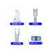 
Petroleum asphalt solubility determination device 250ml GB/T11148-2008 Asphalt suction filter bottle with filter membrane complete set of glass parts