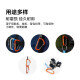 
Pelliot carabiner outdoor hook backpack buckle hiking safety keychain [2 packs] 16106402 gray medium size