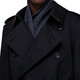 Burberry Kensington Serie Herren Black Pure Pure Cotton Mid Lenge Windbreaker Burw3894bckbr04800 50