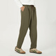 Narkless otoño e invierno de cuatro lados de cuatro lados y fáciles de montar pantalones inteligentes Nuevo estilo relajante pantalones casuales de hombres pantalones hombres clb4855m-2 albaricoque verde 34