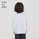 jnby by JNBY江南布衣童装秋长袖纯棉衬衫可爱音乐会图案男女童儿童1N7212640 983蓝黑条/格 110 cm
