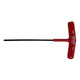 Bondhus Original American Borton T-förmiger hexagonaler Schraubenschlüssel T-Handle Innen hexagonal importierte Hardware-Tools T-förmige Schraubenschlüssel hexagonal Kantenmetrik flacher Kopf 3mm Länge 152 mm (15256)