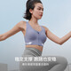 Uras medium and high intensity sports bra for women underwear for women without steel rings, beautiful back bra cool style - quiet gray M