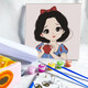 diy数字油画卡通儿童动漫玉桂狗手工填色手绘丙烯油彩画小尺寸 WT831 20*20cm/实木内框+颜料+画笔