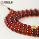 Yuzhi Natural Amber Blood Amber Bracelet for Men and Women 108 Buddha Beads Bracelet Necklace with Certificate 108 Beads Diameter Approximately 5-5.5mm