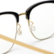 Lindberg Lindberg Gläses Rahmen Rahmen für die Eye -Brauen -Wire -Rahmen -Wirtschaftsrahmen -LIN9863 Titanium Metal Ultraleicht kann mit Myopia Gläser verwendet werden.