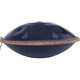 Assas Hand Schlagzeuger Handhand-Handdpan Professionaler Stahl-Drum-Trommel UFO Percussion Instrument Magier Serie-9-Ton Schwarz