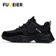 Fumeier Labour Protection Shoes Herren Sommer Ultra-Licht atmungsaktivem Anti-Smashing-Stahlkopf Anti-Operationsperson