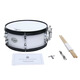 
Jinbao genuine Jinbao wood-collar small snare drum JBMP1355 team drum and wind band instrument 13 inch marching back frame Jinbao JBMP-1355 small snare drum 13 inch (free back frame