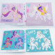 First-class children's coloring painting book boy and girl cartoon drawing book little pony lily drawing graffiti suit coloring book

