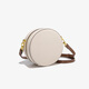 Bolso de mujer inteligente / ketch ck nuevo estilo 2023 bolso de hombro retro bolso cruzado de cuerpo de cuerpo alto regalo de cumpleaños redondo de gama alta para novia beige blanco
