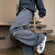 
Idea (ZHUYIFAN) Fatty Large Size 230 Jin [Jin equals 0.5 kg] Pants for men straight spring and summer thin work pants trendy brand large size straight wide-leg casual pants K1477 brown XL (175) 130-150 Jin [Jin equals 0.5 kg] can be worn
