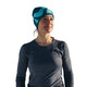 Mile MILLET Mile seamless thermal underwear for women warm and quick-drying sweating MIV9921 7085-Charcoal Ash-top (MIV9921) S (optional for XS)