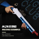 
Berett xm1014 shell throwing soft shotgun squirt shotgun s686 870 shotgun children Laifu grab men play gun grab model manual 10 rounds M870 blue soft shotgun (gray)