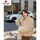 Veste Pierre Cardin pour femmes automne et hiver Nouveau toka imitation Fox FOR FURTER INTERNET CÉLÉBRITÉ JEUNE CORÉAN IMITATION FURME FEMMES HIDER CHEET DE FURS HID