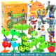 
Plant vs. Zombie Toys Full Set of Soft Glue Pea Shooter Children's Boy Ejection Giant Set Birthday Gift 10 Packs 8 Hard Plants + 2 Zombies 686-35