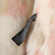 
Aoerrun Haining 2024 winter new fox fur coat women's parka coat real fur young high-end coat medium-length black shell colorful inner liner M 90-105Jin[Jin equals 0.5 kg]