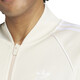 Adidas Clover Jacke Herren 2025 Spring Neues Fitnesstraining Sportswear Ständer Kragen Windproof Casual Jacket IR9864 Elfenbein Weiß L.
