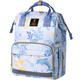 Xin'an Dai Mommy Baby Travel Mackpack Multifuncional Gran capacidad de moda Ligera de moda conveniente Mom Bolsa Hom Hom Hom Fantasy mejorada [impermeable y anti-pelusa de gran capacidad]