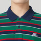 Nike (Nike) Kurzärärmelte T-Shirt Herren Sommersport und ungezwungen atmungsaktive Polo-Hemd-Tennis-Respel atmungsable DM6951-010 FN3897-410 L