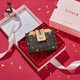 Golden Fox (Foxer) Billetera para mujeres Gran capacidad Tarjeta corta Bolsa Money Boleto Clip Holding Holding Wallet Light Luxury Birthday Gifty For Girls Novia