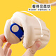 Wangwang team made great contributions to children's hole shoes boys and girls Wangwang team new summer anti-slip home baby children sandals white Aqi 3657 16 inner length 16cm