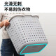 Ou Runzhe dirty clothes basket large capacity hollow dirty clothes basket dirty clothes storage basket laundry basket storage basket dirty clothes basket extra large