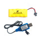 Gao en Kinder Spielzeug Fernbedienung des Autotankflugzeugs Spielzeugladegerät Batterie SM4.8V 6V Spielzeugauto Modell 6V-USB-Ladegerät