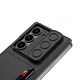 Geeignet für Samsung Zfol6 Mobiltelefon Hülle Klappbildschirm Dünne Business Plain Leder Card Bag Herrenabdeckung Anti-Fall-Handy-Schutzhülle Cover [Shell Film] Kartenbeutel-Lengshanhui
