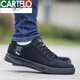 Cardile Cocodrilo Zapatos de tela antiguos de Beijing Zapatos de hombre Zapatos de lona nuevos de primavera Zapatos deportivos de suela blanda versátiles de moda Zapatos de moda de suela plana para hombres Tela 6636 Gris 41 Código estándar